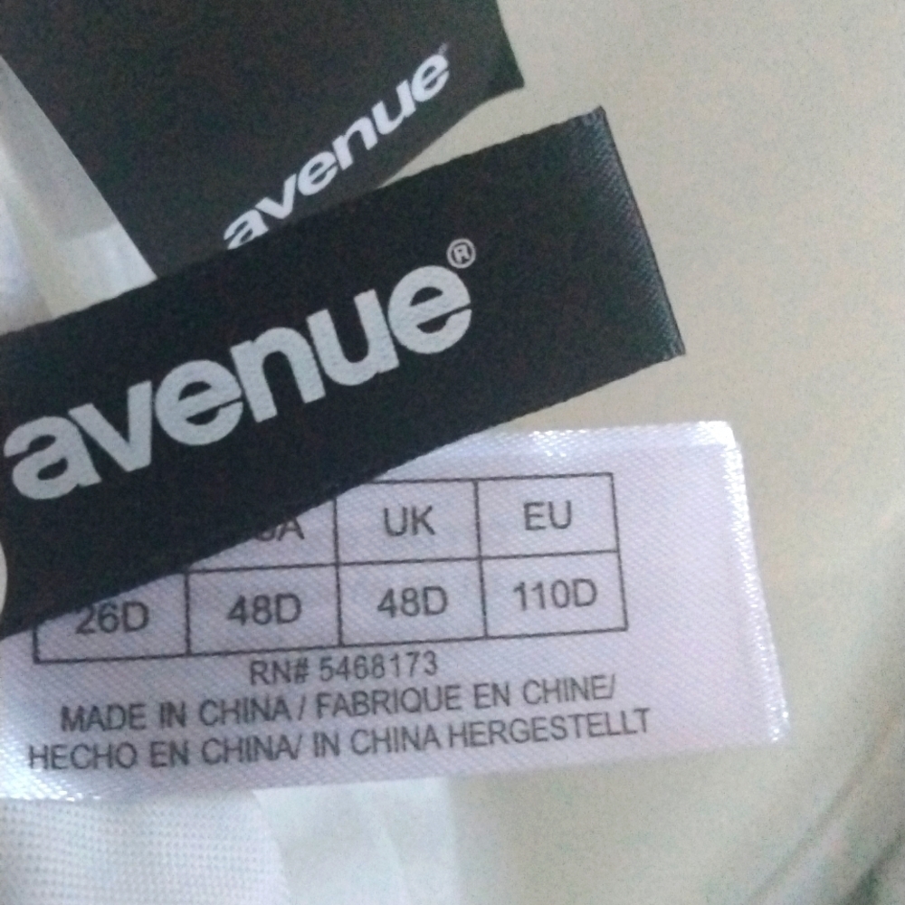 NWT Avenue Balconette Bra Sz48D - Picture 6 of 6